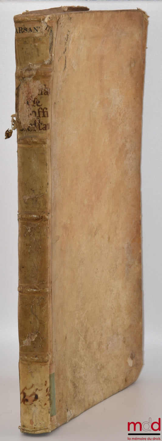 CALDAS PEREYRA ET CASTRO (Dn. Francisci de) [Caldas Pereira y Castro (Francisco de)] – Commentarius analyticus ad titulum instit. de inofficioso Testamento ; Et ad leg. unic. C. ex delict. defunctor. Editio novissima, A mendis, quæ prioribus editionibus i