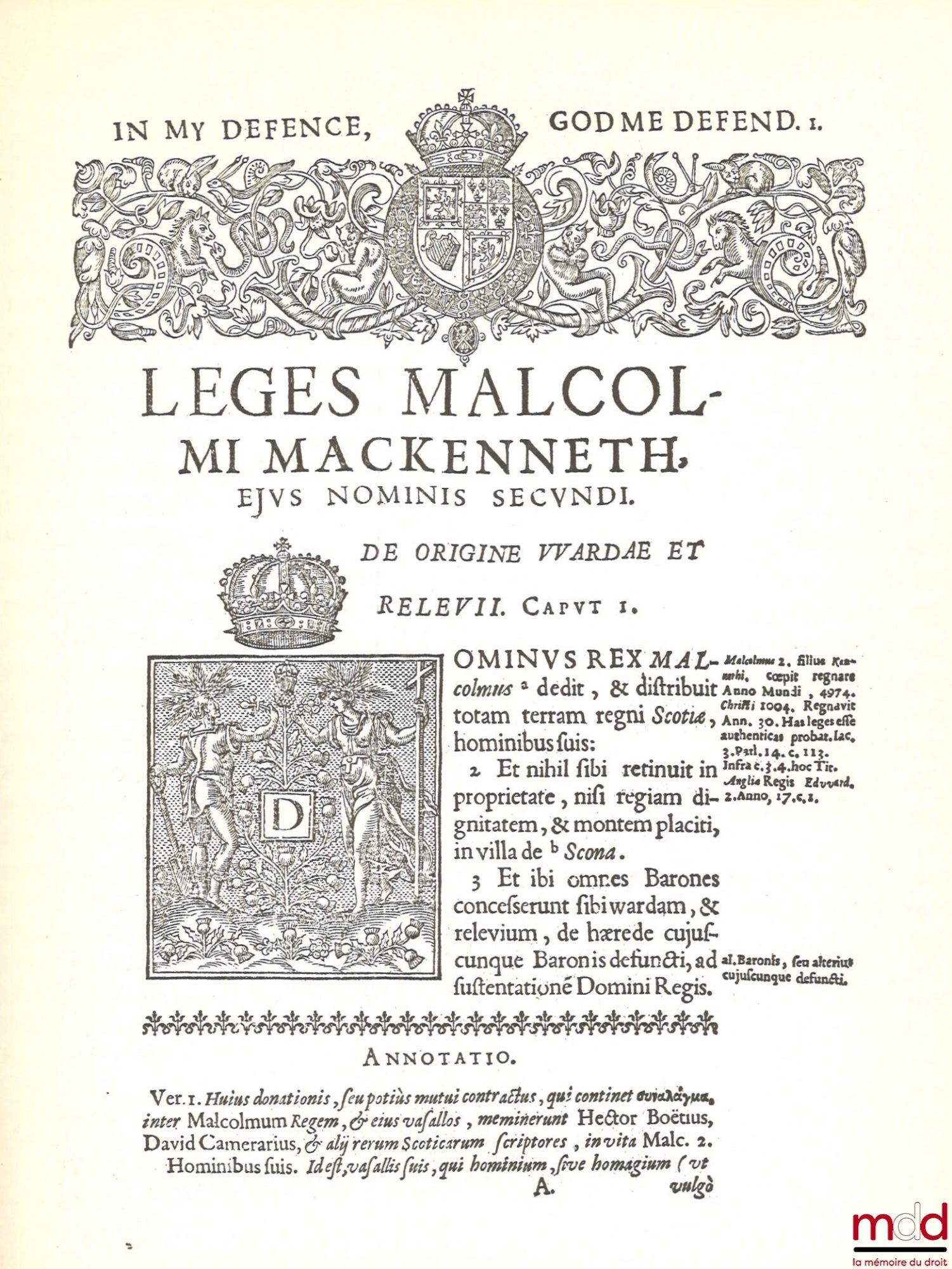 SKENAEI (Joannis) [SKENE (John)] – REGIAM MAJESTATEM SCOTIAE VETERES LEGES ET CONSTITUTIONES, Mittelalterliche Gesetzbücher europäischer Länder in Faksimiledrucken, Band IV, [fac-similé de l’édition parue en 1609 à Édimbourg, introduction de Klaus Luig]