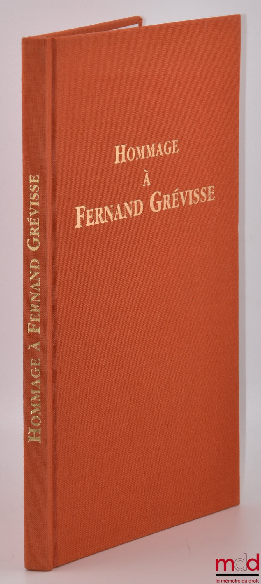 [Collectif] – HOMMAGE À FERNAND GRÉVISSE