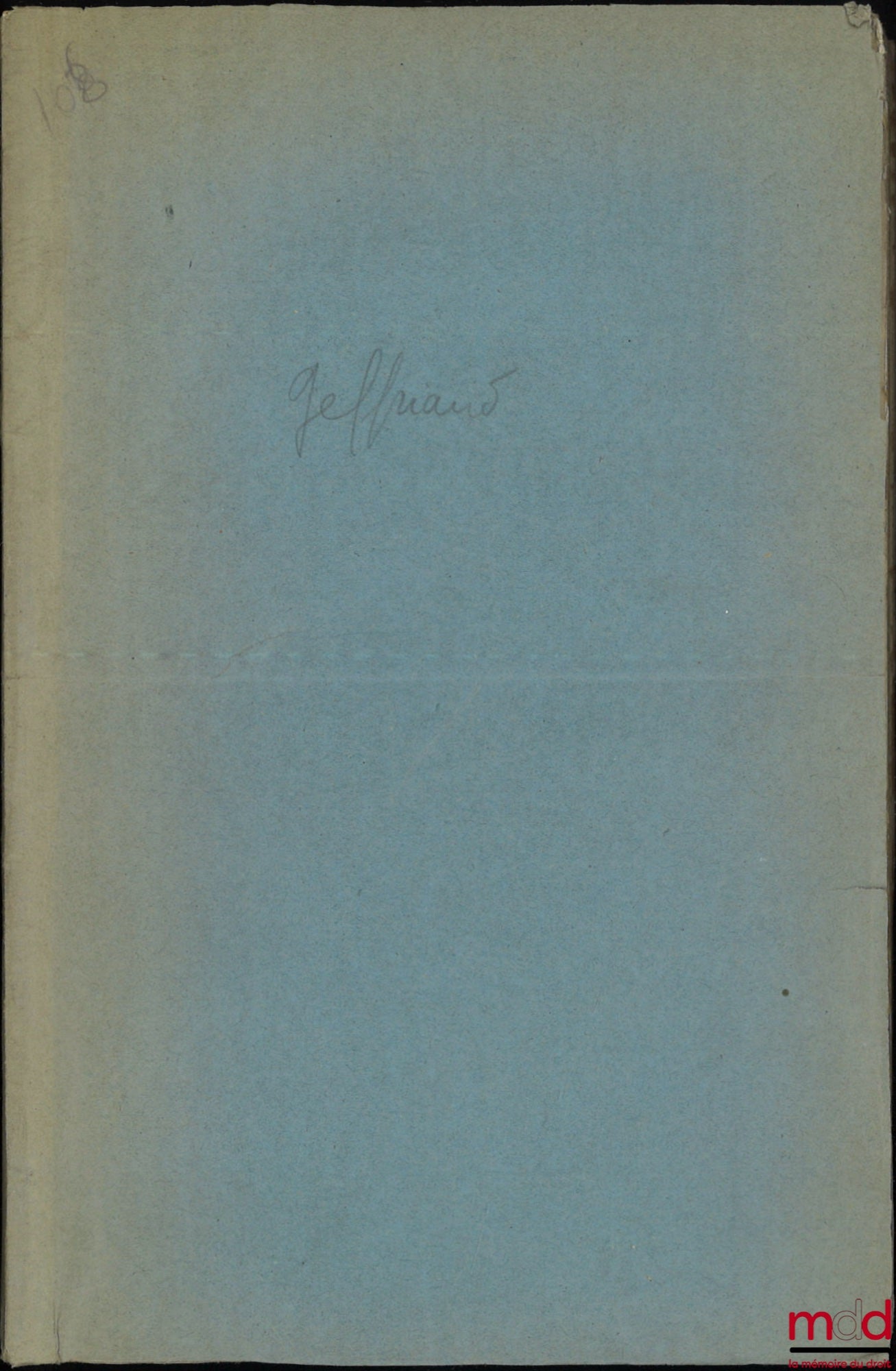 GEFFRIAUD (Félix) – LES CAISSES RÉGIONALES DU CRÉDIT AGRICOLE MUTUEL ET LA LOI DU 31 MARS 1899, Thèse pour le doctorat (Président : M. Souchon ; Suffragants : MM. Jay, Gide)