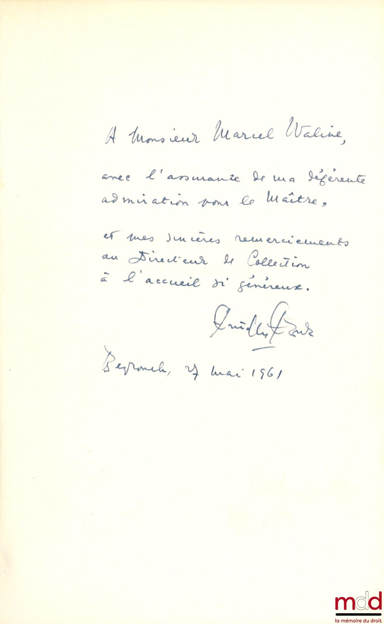 AZAR (Antoine) – GENÈSE DE LA CONSTITUTION DU 4 OCTOBRE 1958, Solution gaulliste à la crise du pouvoir, Préface de Philippe Ardant, Bibl. de droit public, t. XXXVI