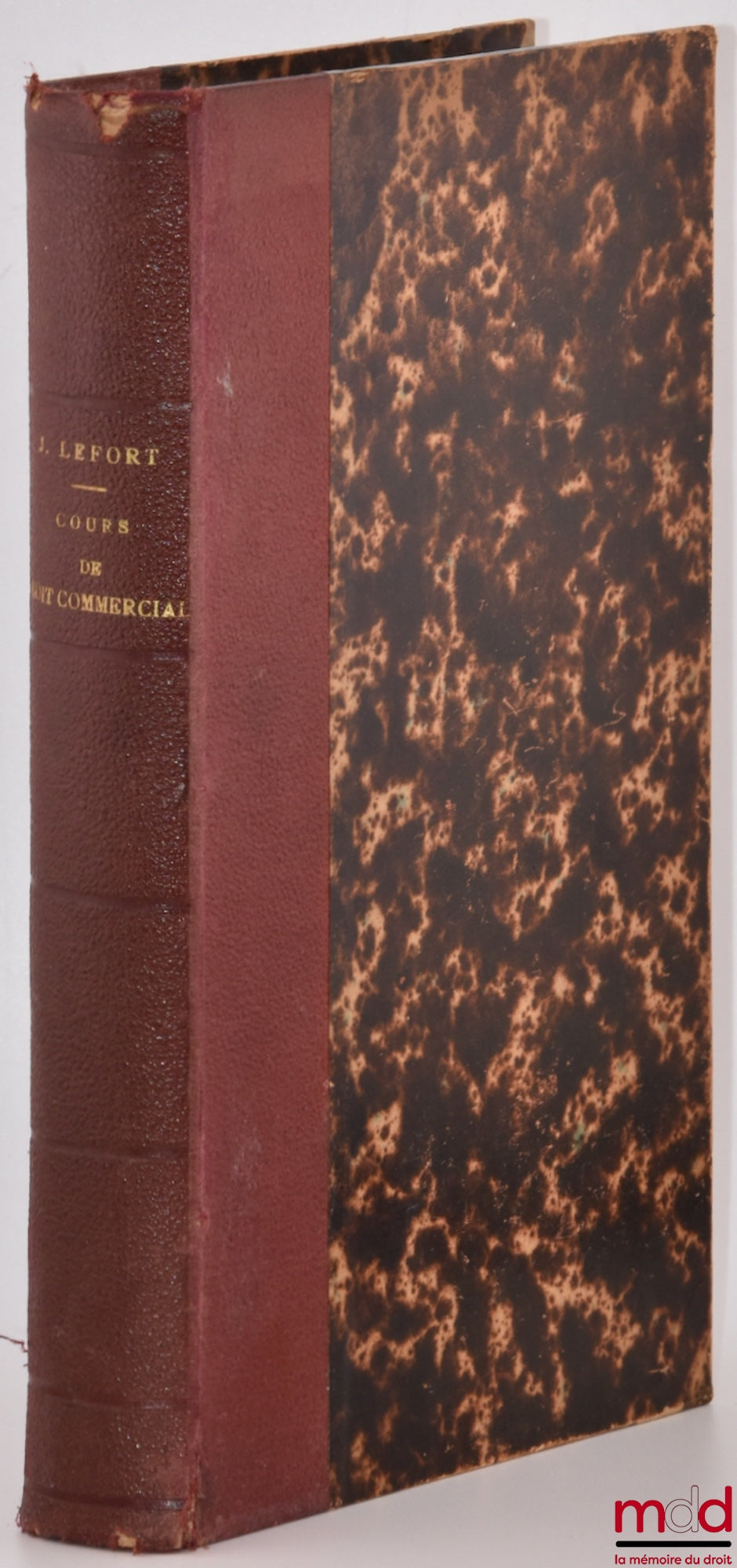 LEFORT (Joseph) – COURS ÉLÉMENTAIRE DE DROIT CRIMINEL