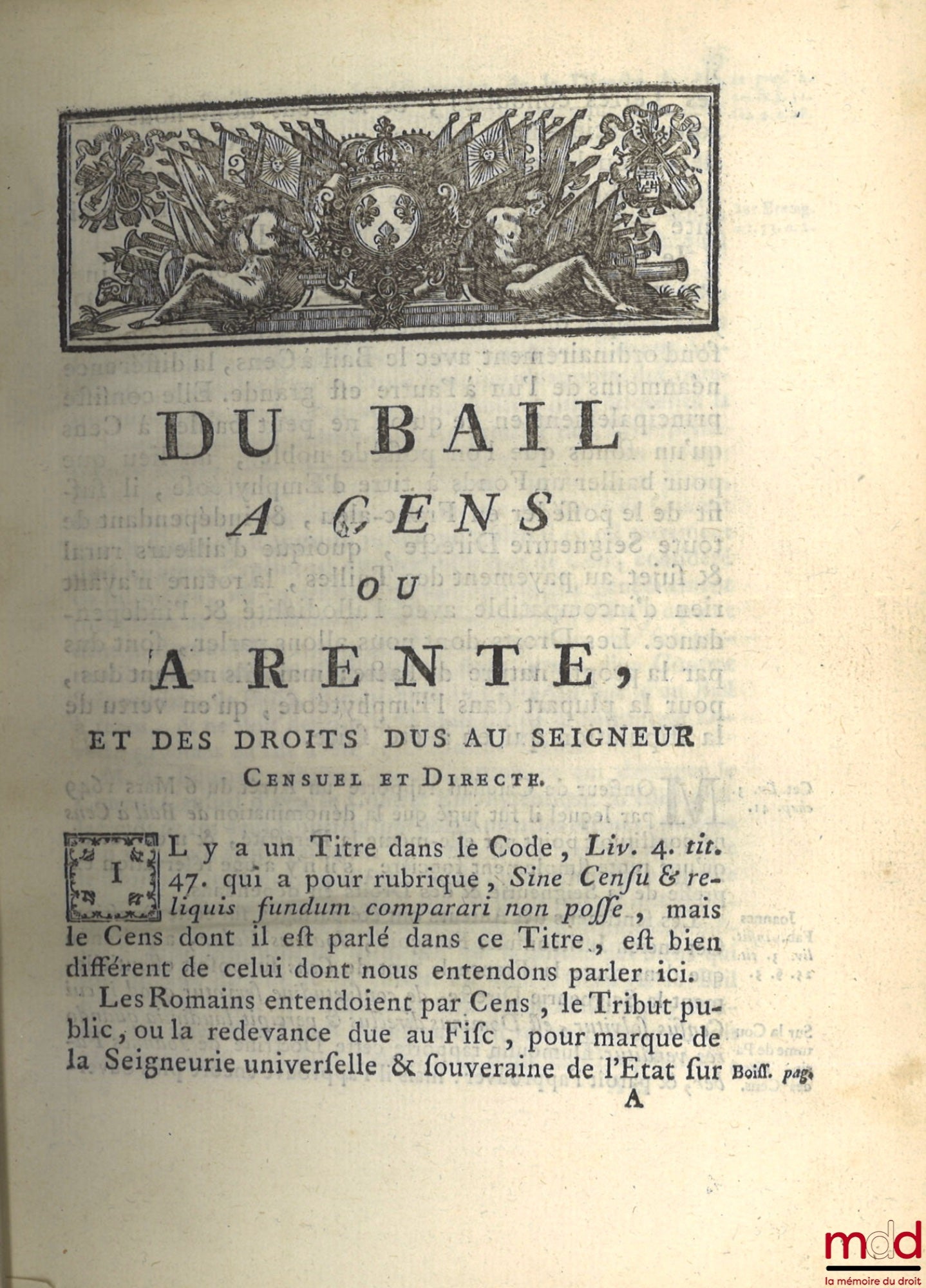 BOUTARIC (François de) – TRAITÉ DES DROITS SEIGNEURIAUX ET DES MATIÈRES FÉODALES, Nouvelle éd. Revue, corrigée, & considérablement augmentée