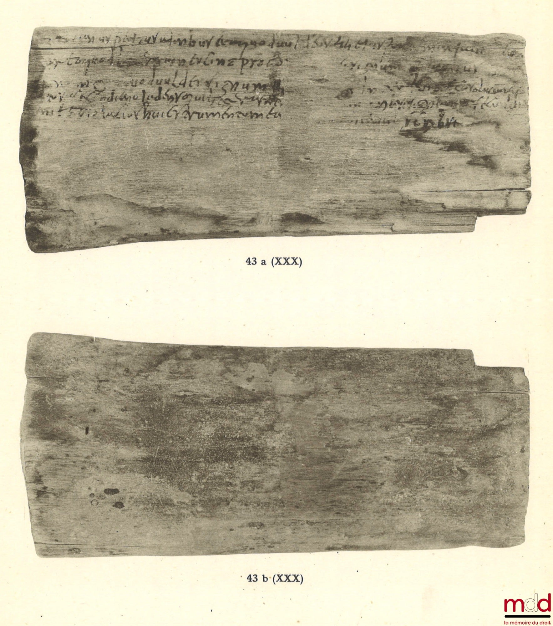 COURTOIS (Christian), LESCHI (Louis), PERRAT (Charles), SAUMAGNE (Charles) – TABLETTES ALBERTINI, Actes privés de l’époque vandale (Fin du Ve siècle), [Avec] Planches, Gouvernement général de l’Algérie - Direction de l’intérieur et des Beaux-Arts - Servic