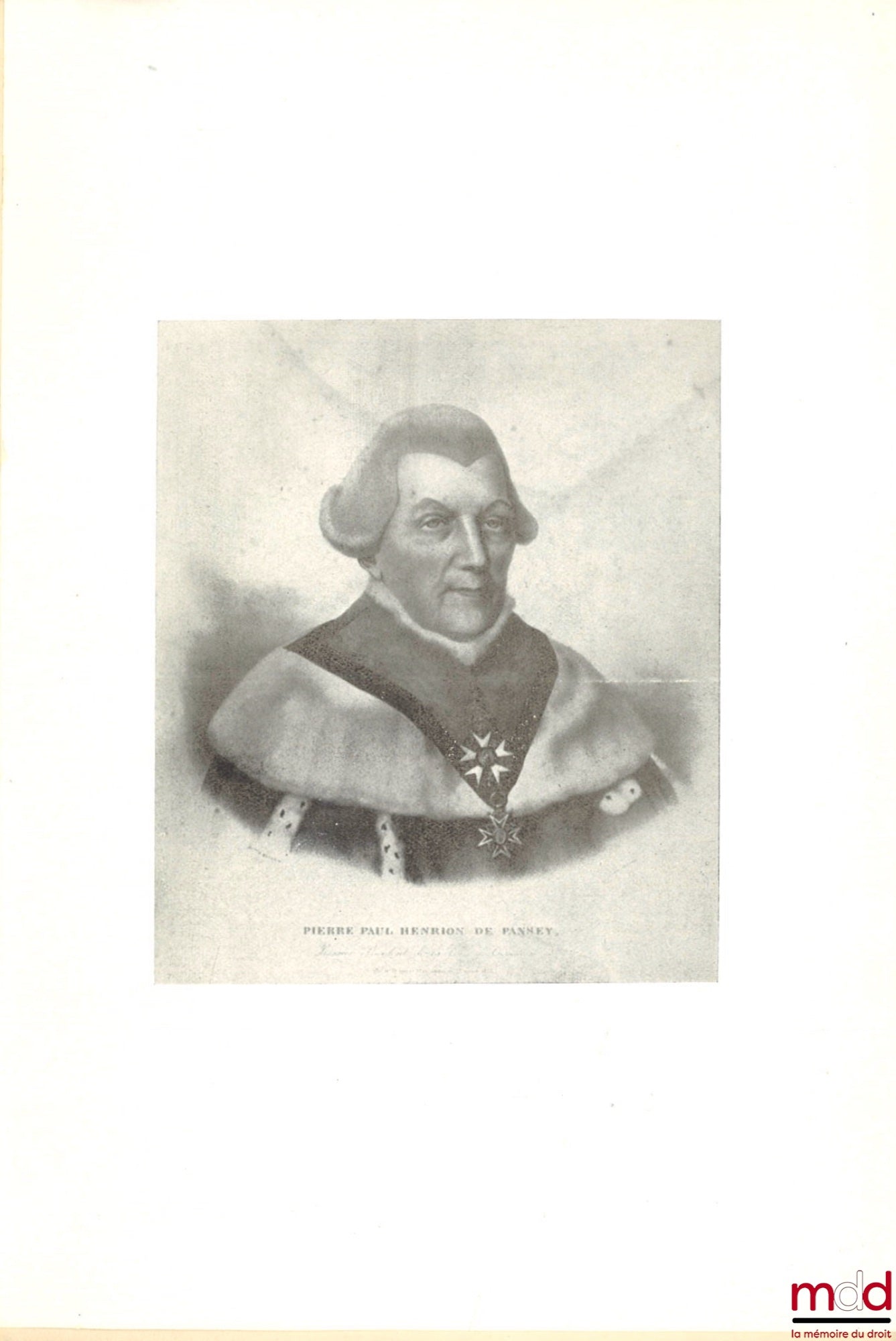 LAUDE (Renée) – HENRION de PANSEY 1742 - 1829