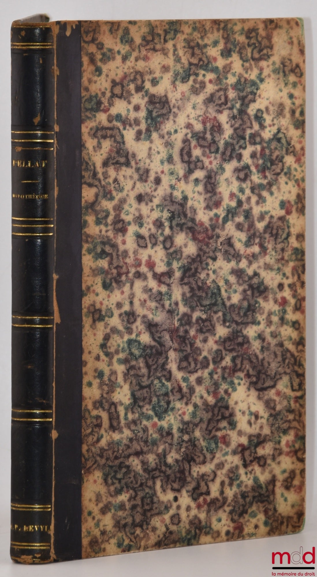 PELLAT (Charles-Auguste) – TRADUCTION DU LIVRE XX ET DU TITRE VII DU LIVRE XIII DES PANDECTES, AVEC LE TEXTE EN REGARD ; suivie d’un TRAITÉ SUCCINCT DU DROIT DE GAGE ET D’HYPOTHÈQUE CHEZ LES ROMAINS