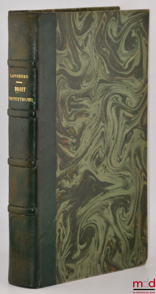 LAFERRIÈRE (Julien) – RÉPÉTITIONS ÉCRITES DE DROIT CONSTITUTIONNEL, 1re année, 1934-1935