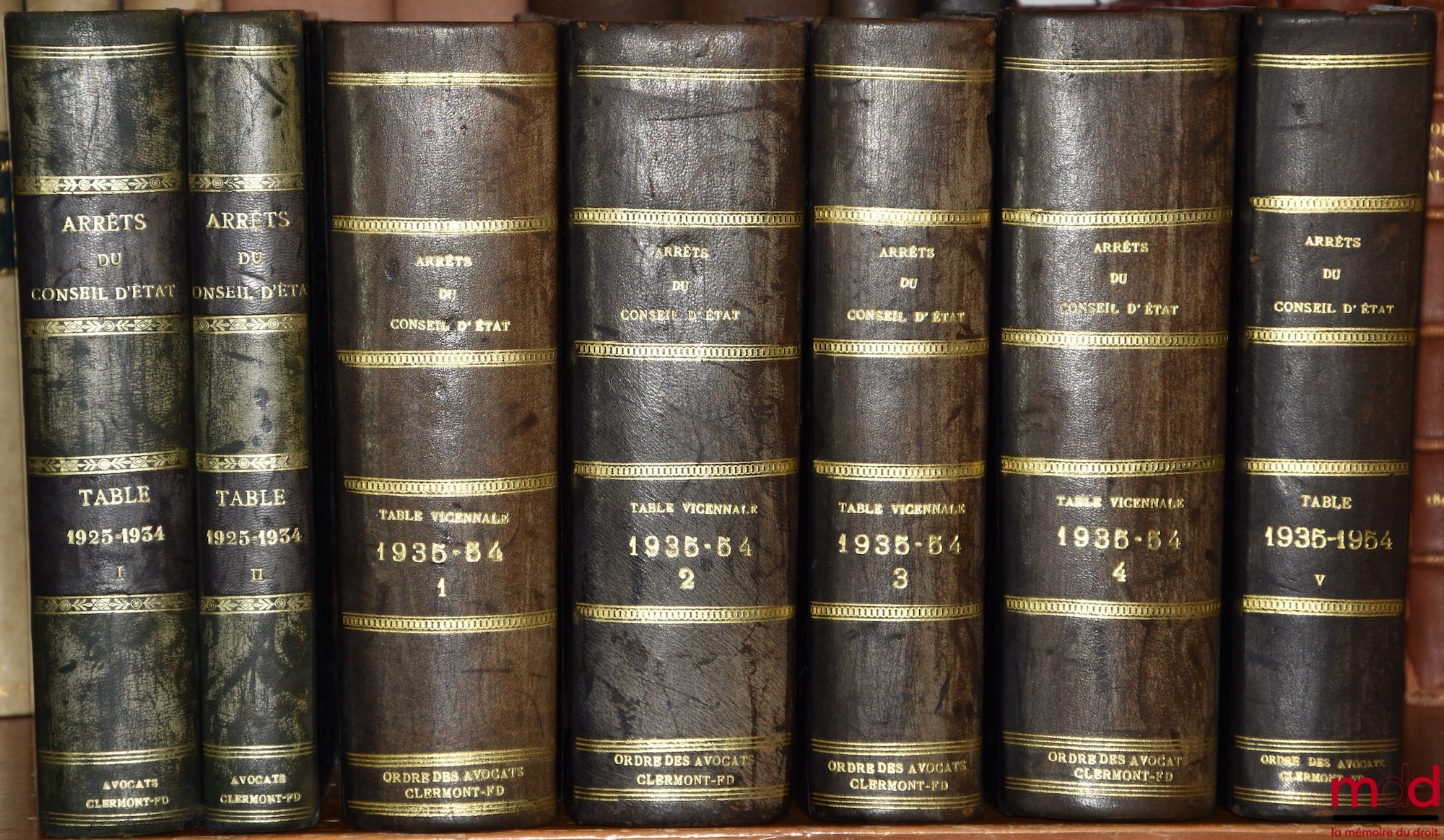 [Recueil Lebon - Conseil d’État] – JURISPRUDENCE DU CONSEIL D’ÉTAT statuant au contentieux et DU TRIBUNAL DES CONFLITS ET DE LA COUR DES COMPTES (Collection Macarel, Lebon et Halays-Dabot, fondée en 1821) : TABLES du RECUEIL PÉRIODIQUE DES ARRÊTS DU CONSE
