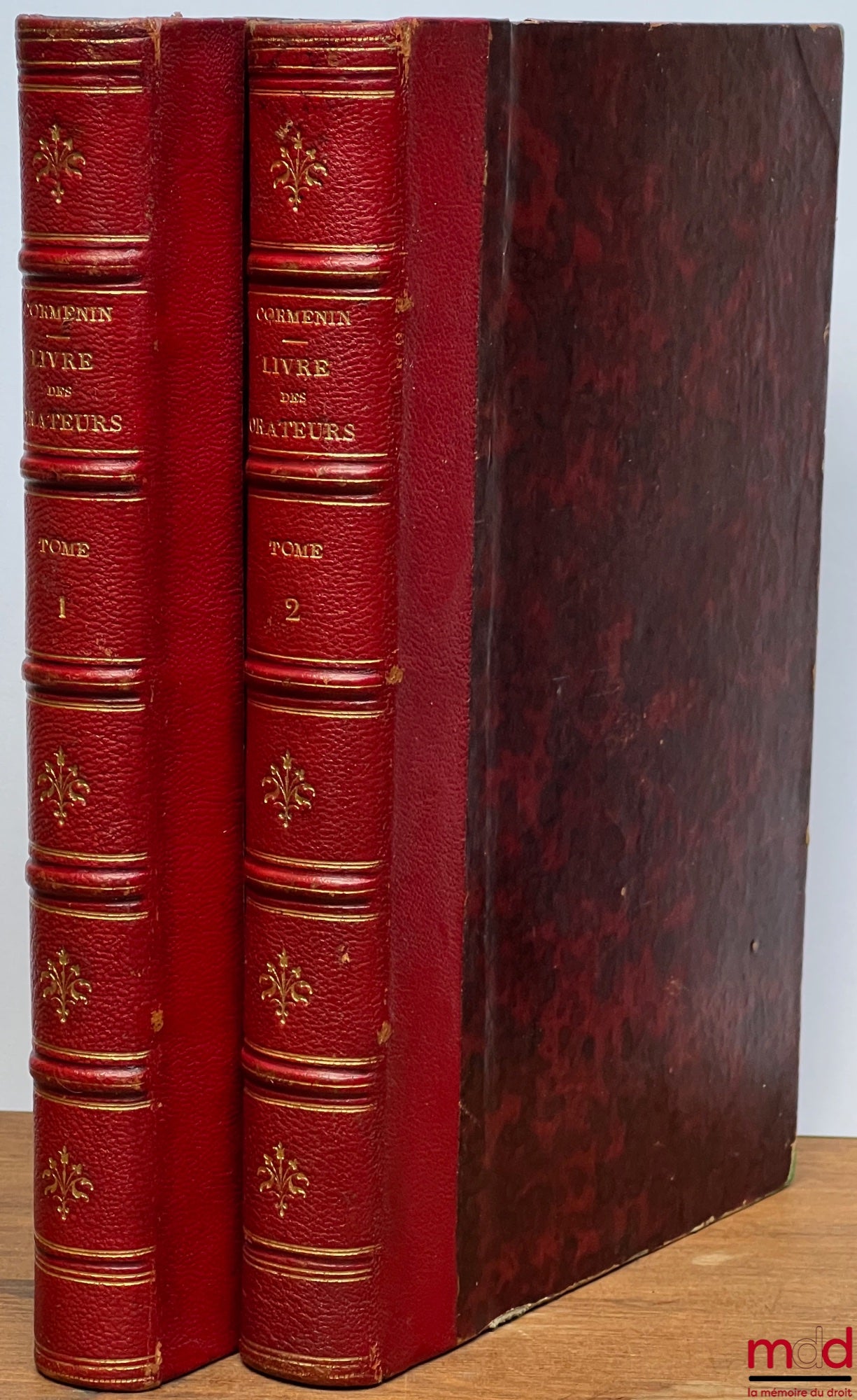 CORMENIN dit TIMON (Louis, baron de) – ŒUVRES DE CORMENIN : LIVRE DES ORATEURS, 18e éd. augmentée de portraits inédits