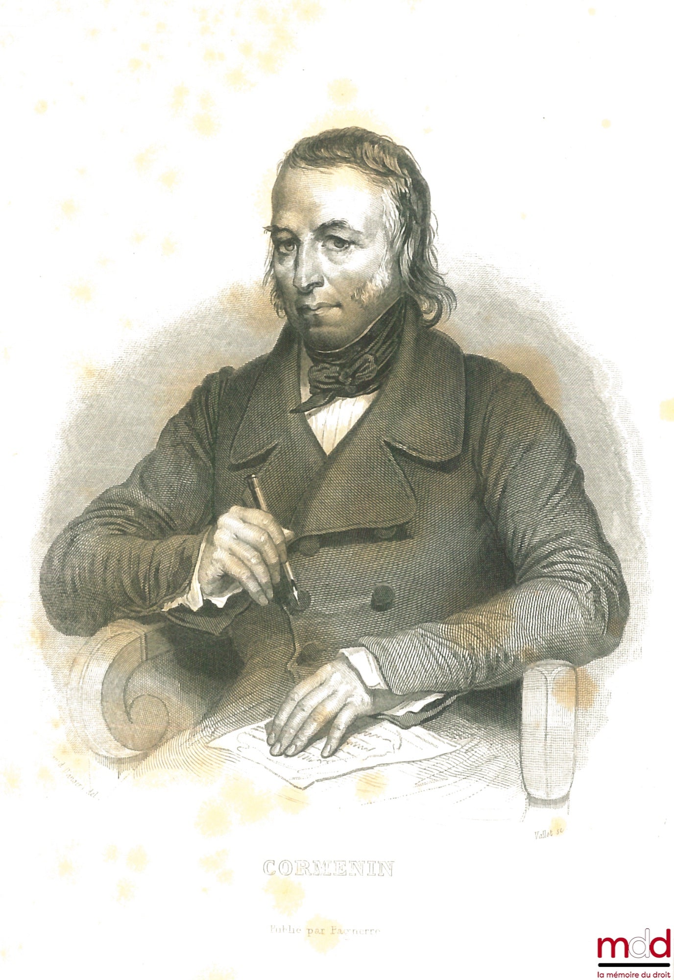 CORMENIN dit TIMON (Louis, baron de) – ŒUVRES DE CORMENIN : LIVRE DES ORATEURS, 18e éd. augmentée de portraits inédits