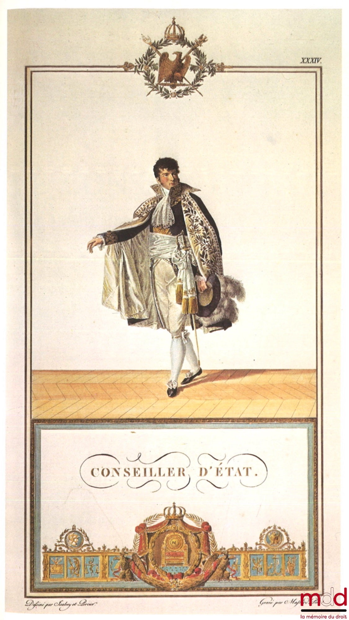 [Conseil d’État] – LE CONSEIL D’ÉTAT, SON HISTOIRE À TRAVERS LES DOCUMENTS D’ÉPOQUE 1799-1974, Préface A. Parodi, coll. Hist. de l’Adm. française