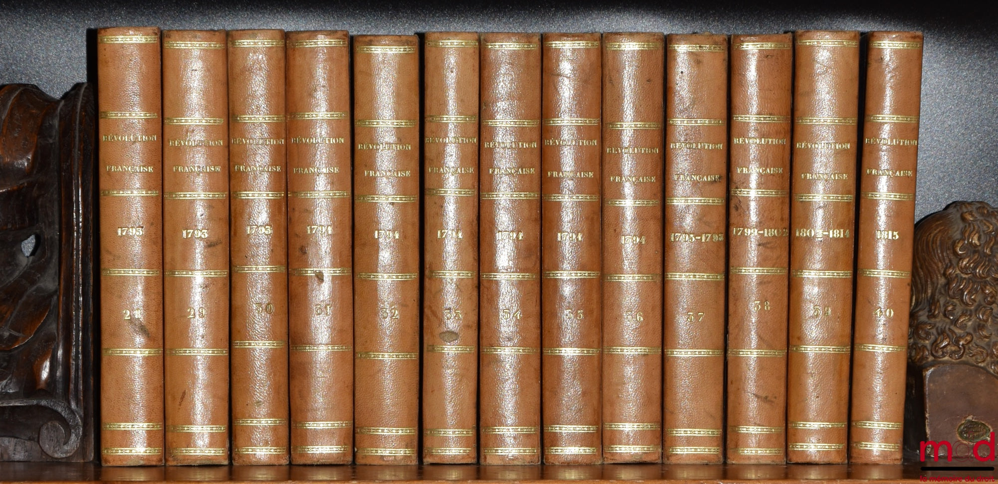 BUCHEZ (Philippe-Joseph-Benjamin), Roux (Pierre-Célestin) – HISTOIRE PARLEMENTAIRE DE LA RÉVOLUTION FRANÇAISE, Ou journal des Assemblées Nationales, Depuis 1789 jusqu’en 1815, Contenant : La narration des événements ; les Débats des Assemblées ; les Discu