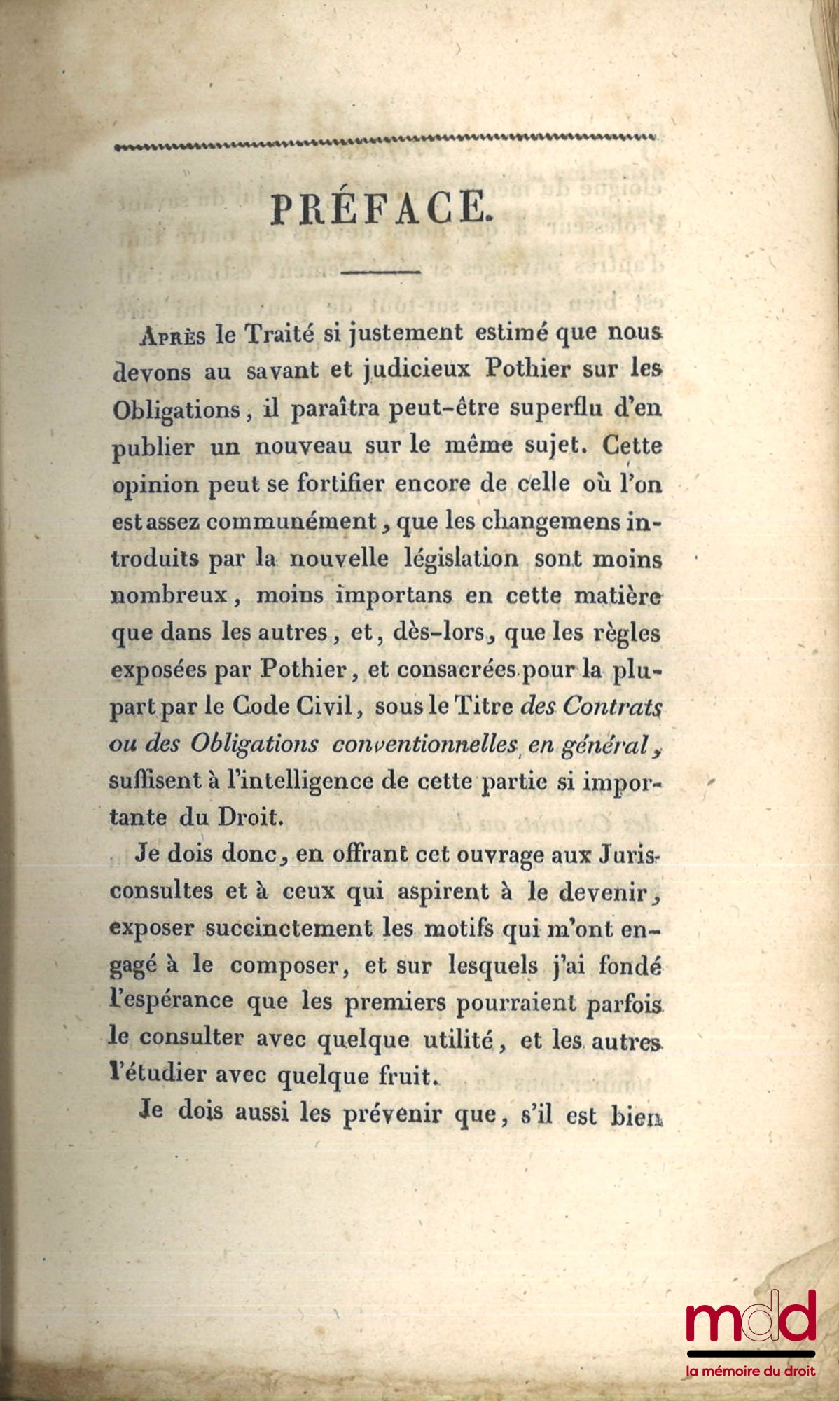 DURANTON (Alexandre) – TRAITÉ DES CONTRATS ET DES OBLIGATIONS EN GÉNÉRAL SUIVANT LE CODE CIVIL