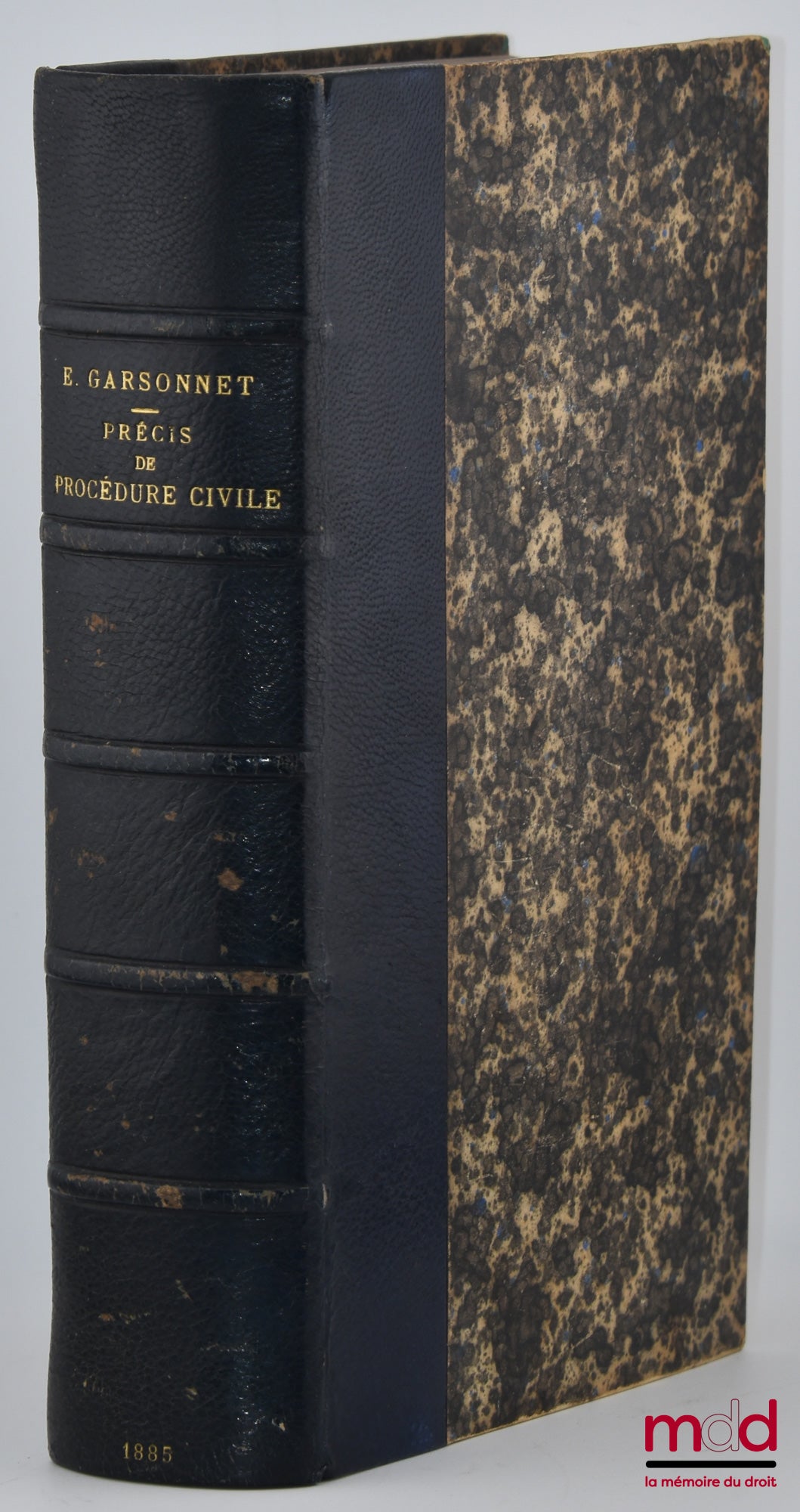 GARSONNET (Eugène) – PRÉCIS DE PROCÉDURE CIVILE, Contenant les matières exigées pour le deuxième examen de Baccalauréat