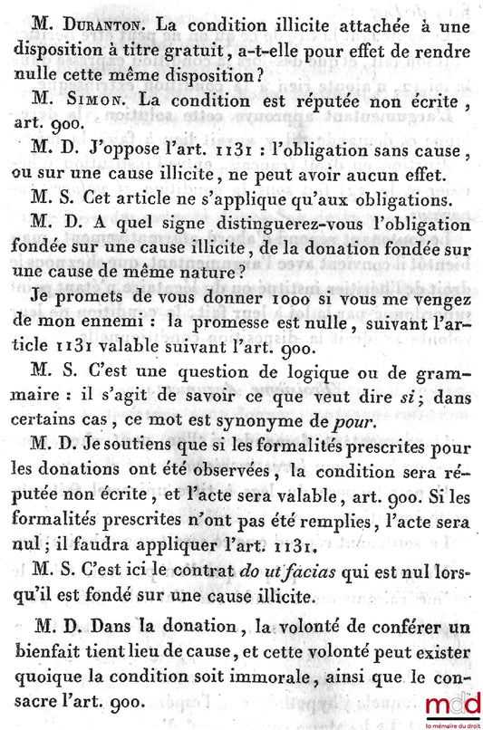 JOURDAN (Athanase) – RELATION DU CONCOURS OUVERT À PARIS POUR LA CHAIRE DE DROIT ROMAIN VACANTE PAR LA MORT DE M. BERTHELOT