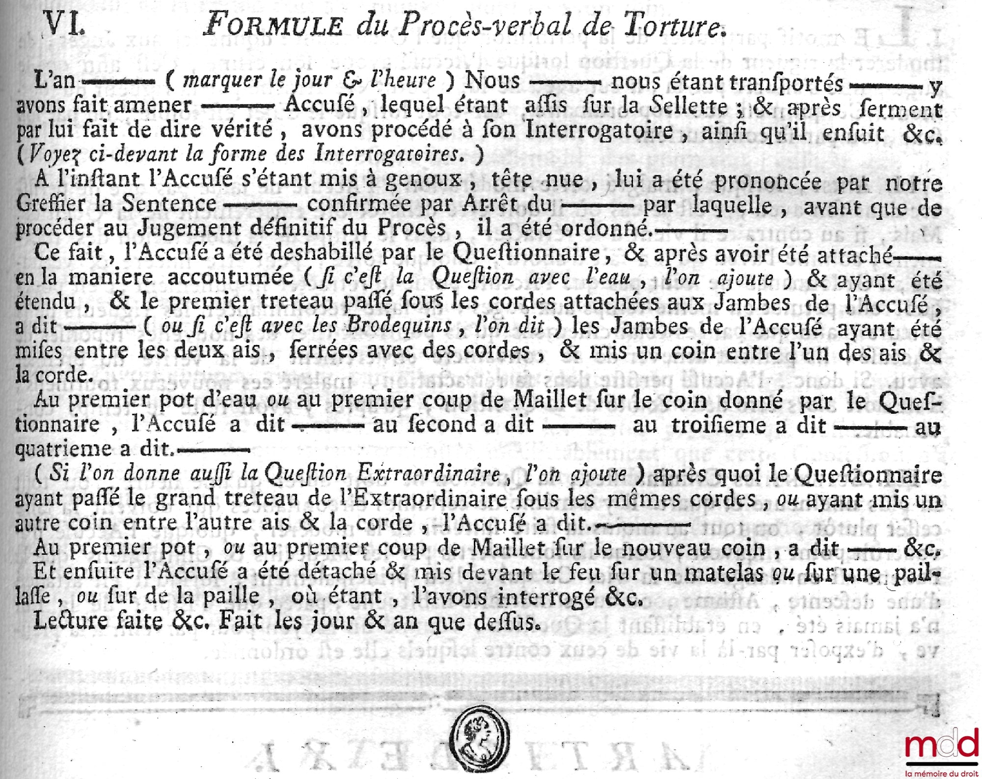 MUYART DE VOUGLANS (Pierre-François) – INSTRUCTION CRIMINELLE, SUIVANT LES LOIX ET ORDONNANCES DU ROYAUME